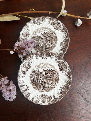 piatti da pane inglesi in ceramica