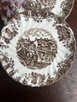 piatti da pane inglesi in ceramica