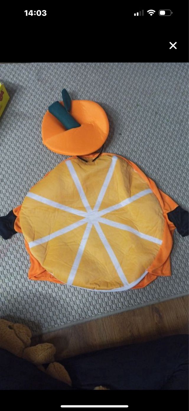 Disfraz Naranja