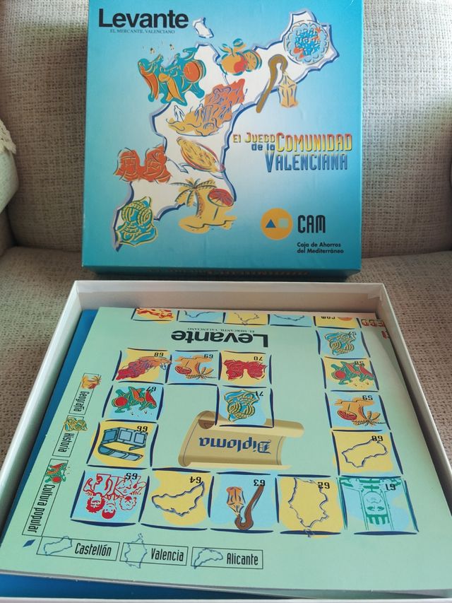 Juego de mesa La Comunidad Valenciana