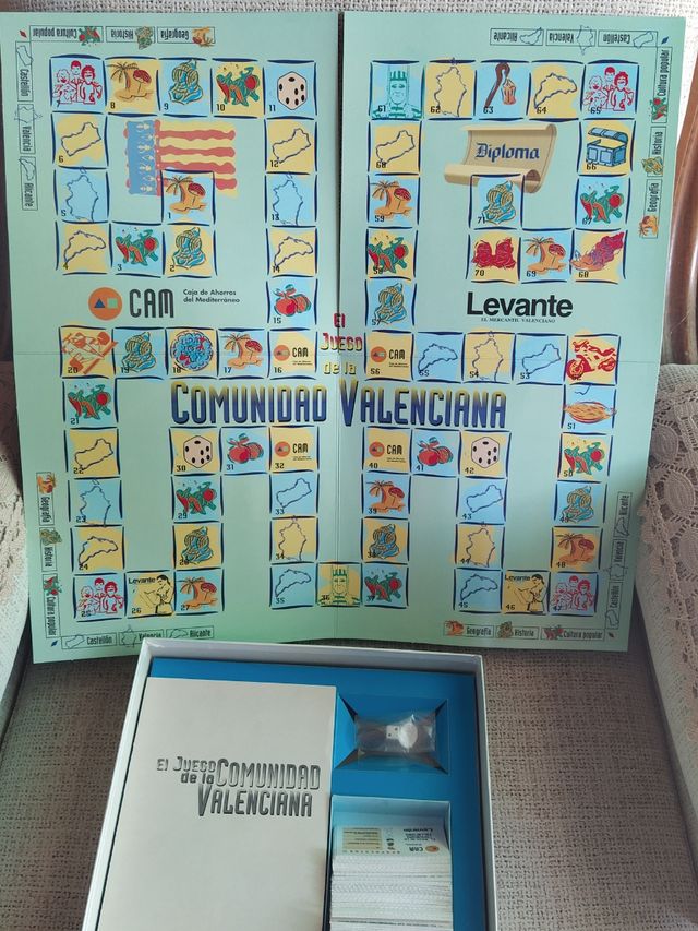Juego de mesa La Comunidad Valenciana