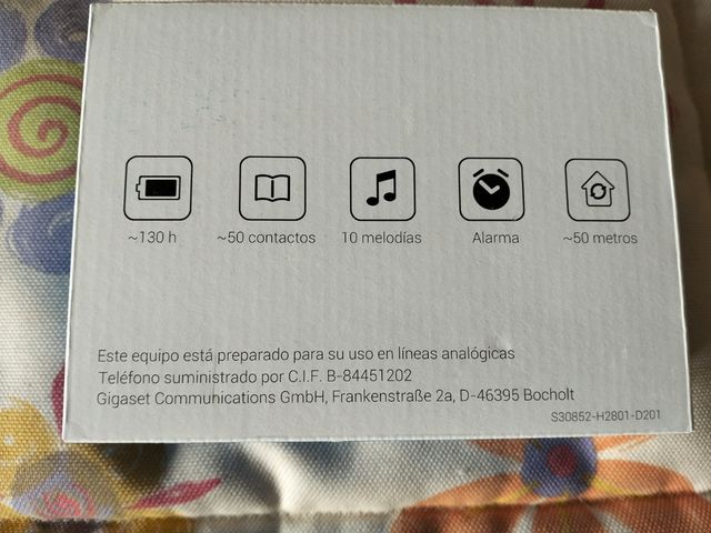 Telefono cordless non aperto