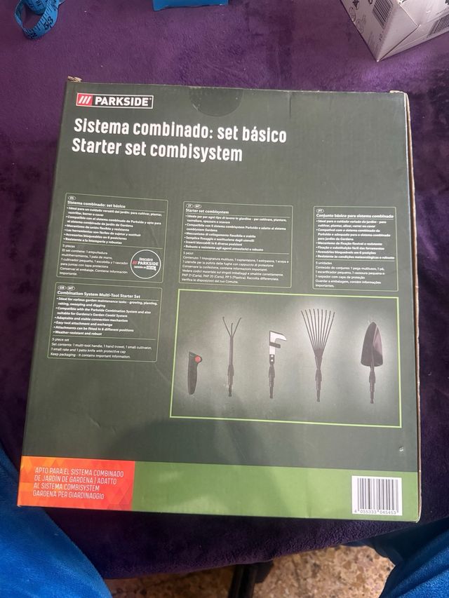 Set Jardinería 5 piezas NUEVO