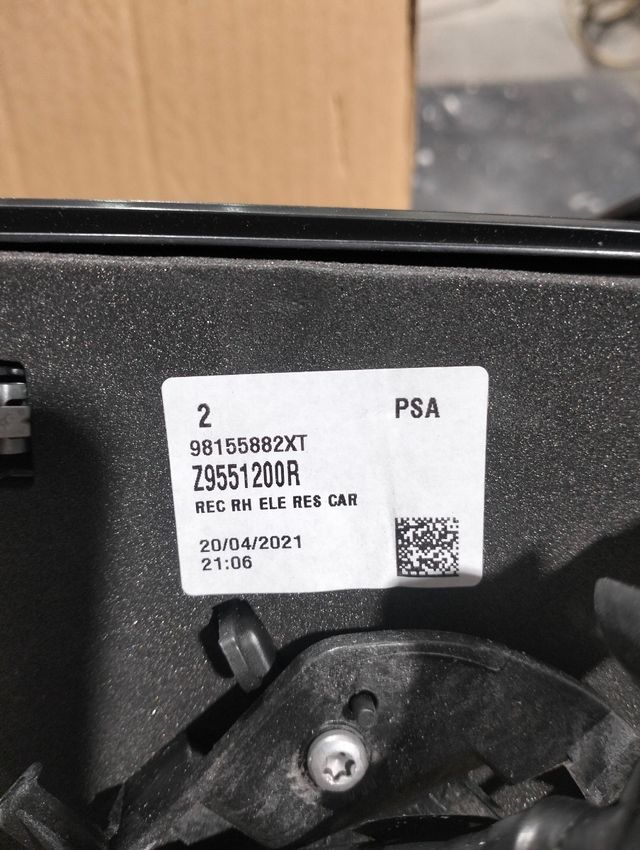 Retrovisor izquierdo Jumpy,Combo,Expert, Ducato