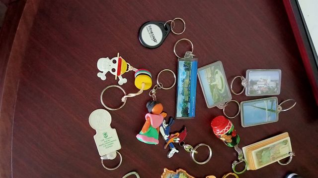 Coleção de porta chaves