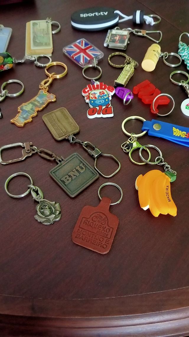 Coleção de porta chaves