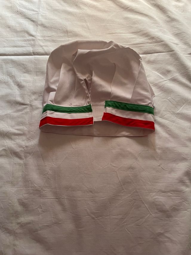 Gorro de hosteleria tipo Italiano