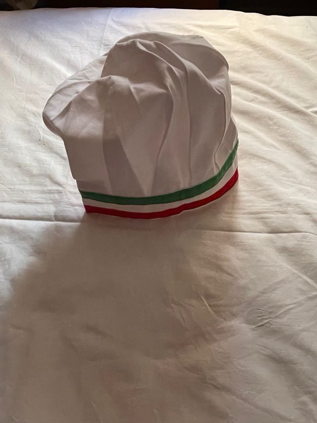 Gorro de hosteleria tipo Italiano