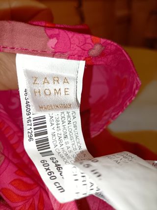 2 Fundas cojín 60x60 Zara