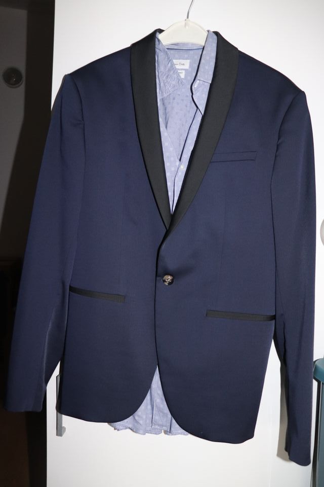 Blazer azul escuro Zara