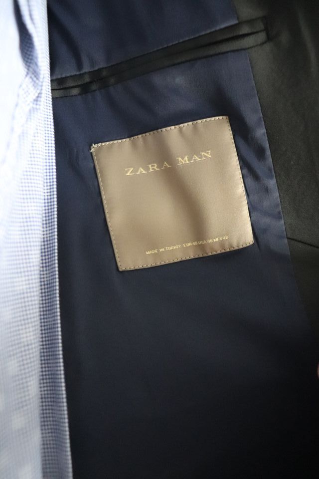 Blazer azul escuro Zara