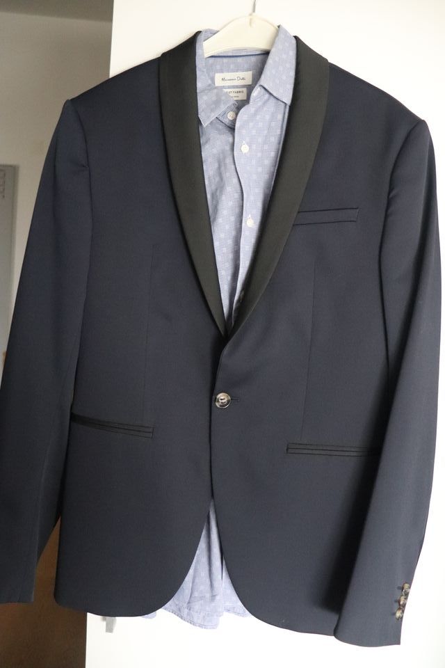 Blazer azul escuro Zara