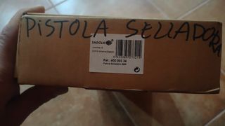 Pistola silicona neumática Sagola