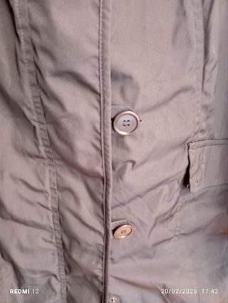 Gabardina Azul Marino 1250 euros nuevo Schneiders