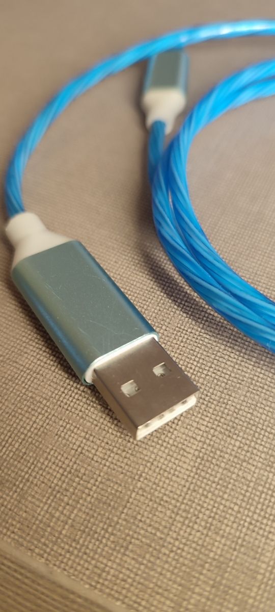 Cable USB luminoso 