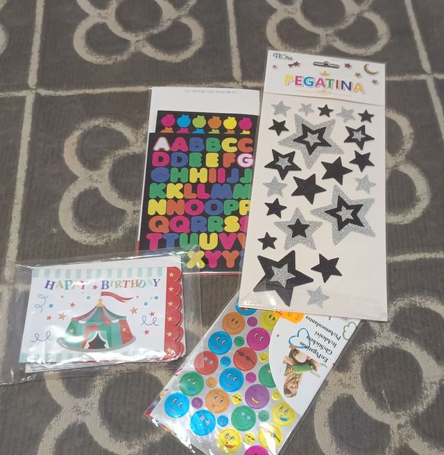 Pac manualidades y regalo colores muy nuevos