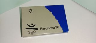 Moneda de Plata Olimpiadas Barcelona 92