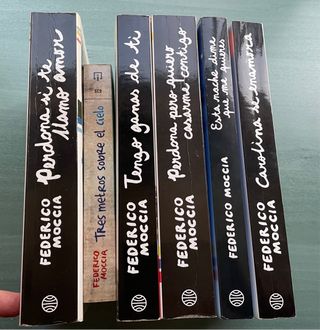 6 libros de Federico Moccia