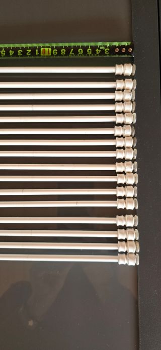 Barras de tensión para cortinas
