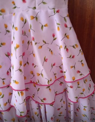 Traje de flamenca/gitana talla S.