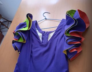 Traje de flamenca/gitana talla S.