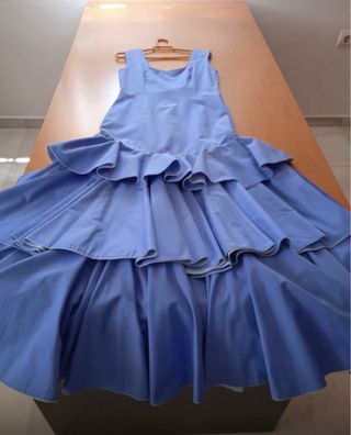 Traje de gitana/flamenca talla S.