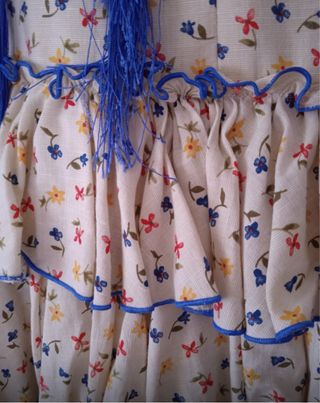 Traje de flamena/gitana talla S.