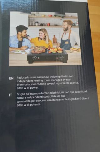 Griglia da interno senza fumo 