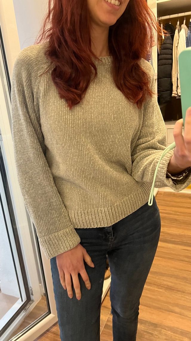 Jersey Tiffosi verde pastel – talla XS – nuevo