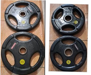 LOTE DISCOS OLIMPICOS DE 50MM a 2€/KG