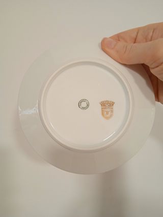 2 tazas y 2 platillas Limoges, Francia