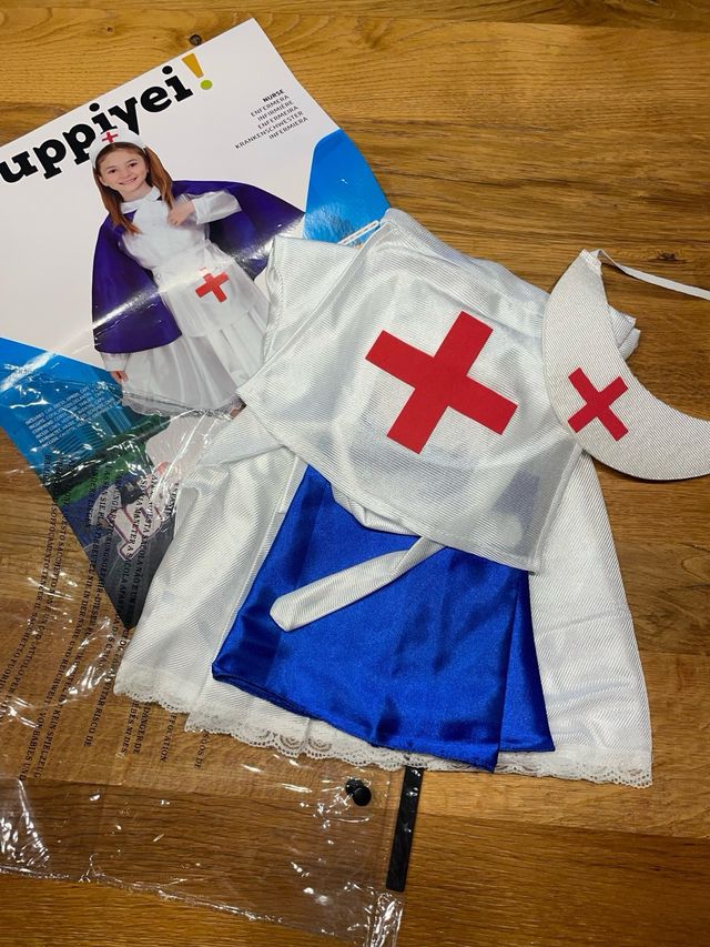 Disfraz niña enfermera 1/2 años