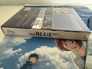 Pack exclusivo película póster y libro Her blue