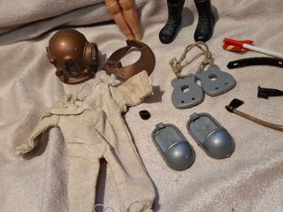 Madelman antiguo buzo 