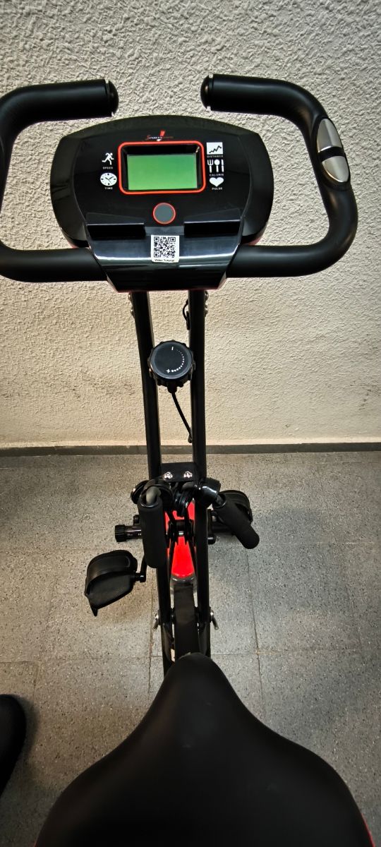 Bicicleta estática seminueva plegable