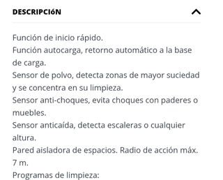 Aspirador robot SOLAC 