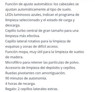 Aspirador robot SOLAC 