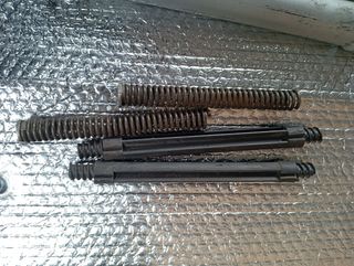 Suspensión delantera vespino