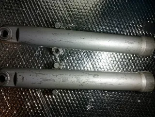 Suspensión delantera vespino