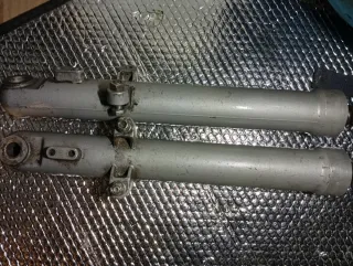 Suspensión delantera vespino