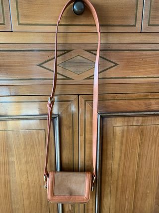 Bolso de cuero bandolera pequeño