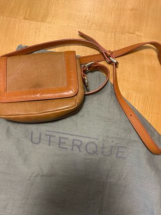 Bolso de cuero bandolera pequeño