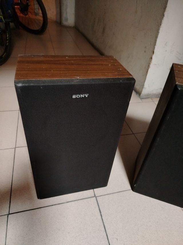 Dos bafles vintage SONY SS27 40 W 8 ohmios