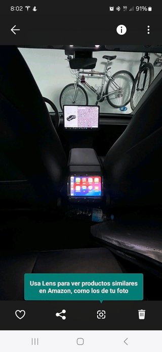 Pantalla trasera Tesla model 3 2023