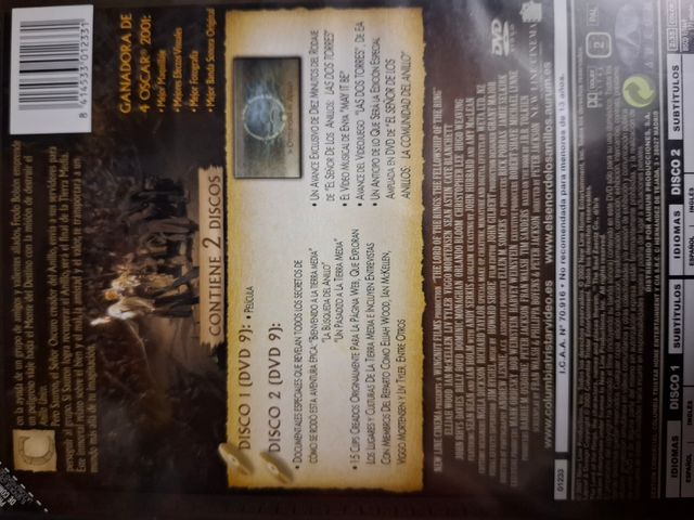 Película Señor de los Anillos