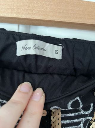 Minifalda lentejuelas