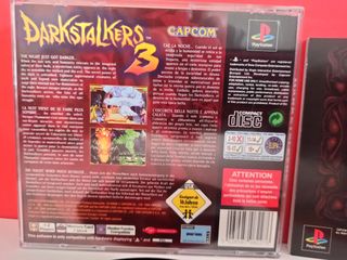 DARKSTALKERS 3 PS1 PSX PAL ESPAÑA
