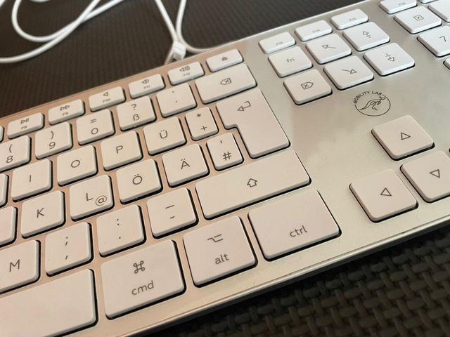 Teclado con Cable USB - Alemán Keyboard