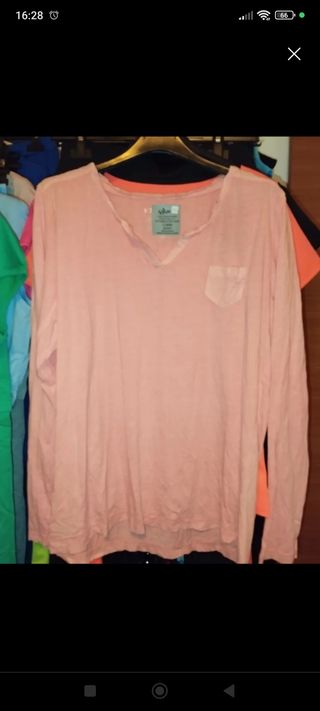 Lote de tienda, liquidación, 20 camisetas manga la