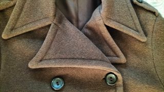 Cappottino marrone in lana